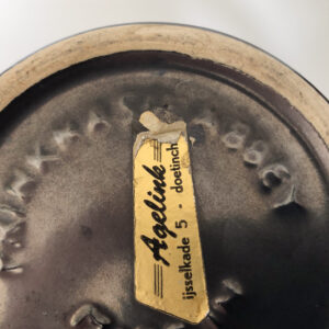 Prinknash Abbey Pottery Stoneware Jug - bottom detail