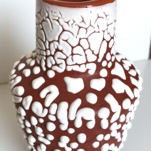 HERLIV | Brain Glaze Snakeskin - Dutch Studio Ceramic Vase - detailed view1