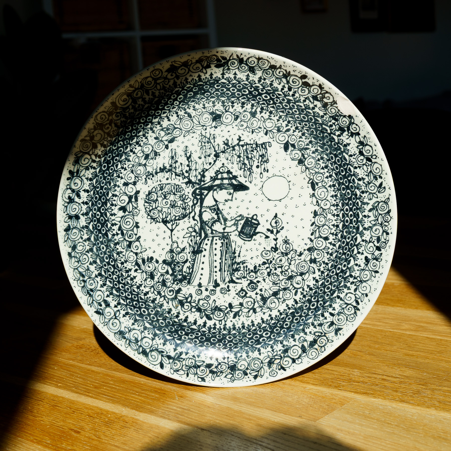 Bjorn Wiinblad Nymølle Wall Plate - Sommer