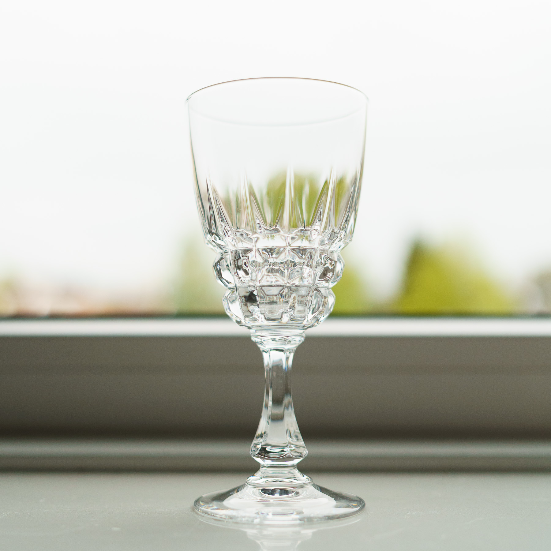 Cristal d’Arques Pompadour Wine Glasses – Set of 5