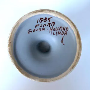 Flora Gouda Vase - Decor Linda 1885 - Mid-Century - Flora Gouda vaas, decor Linda 1885 (foto 7)