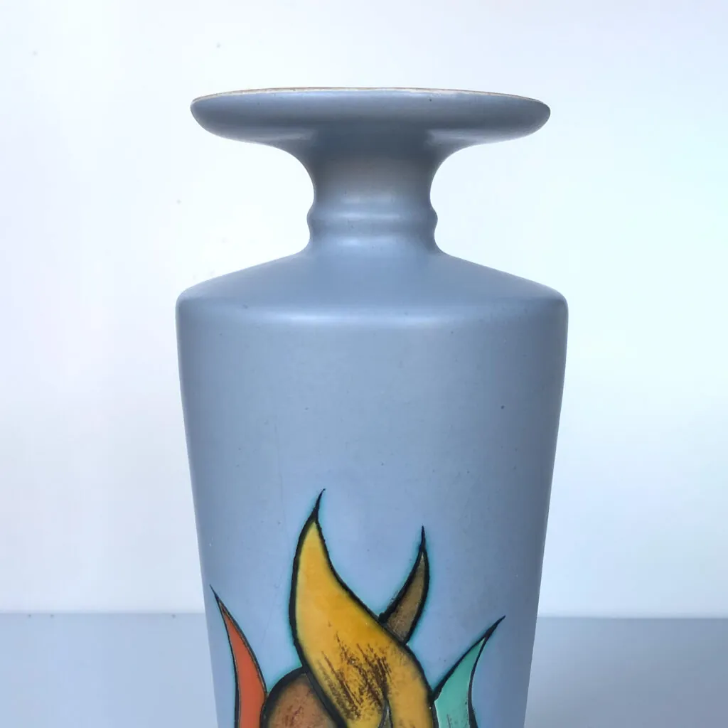 Flora Gouda Vase - Decor Linda 1885 - Mid-Century - Flora Gouda vaas, decor Linda 1885 (foto 8)