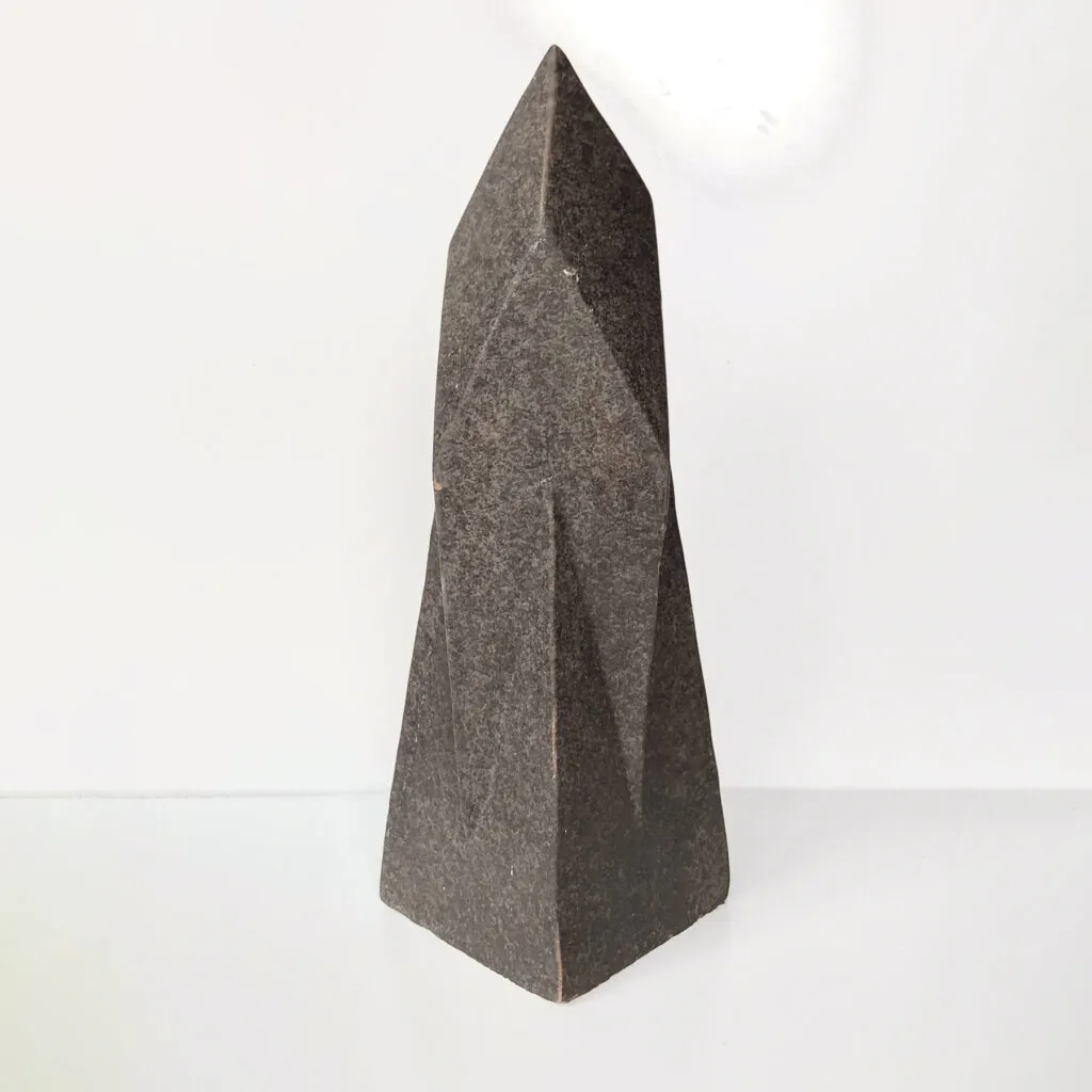 Brutalist Ceramic Monolith - Handmade Sculpture - brutalistisch keramisch monoliet sculptuur (foto 11)