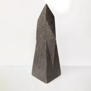 Brutalist Ceramic Monolith - Handmade Sculpture - brutalistisch keramisch monoliet sculptuur (foto 11)