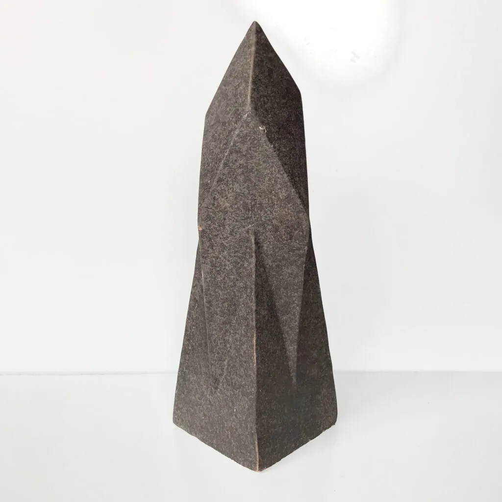 Brutalist Ceramic Monolith - Handmade Sculpture - brutalistisch keramisch monoliet sculptuur (foto 10)