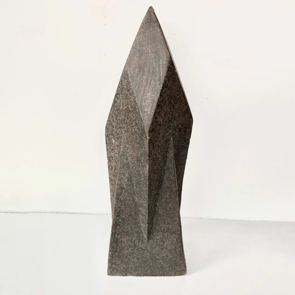 Brutalist Ceramic Monolith - Handmade Sculpture - brutalistisch keramisch monoliet sculptuur (foto 3)