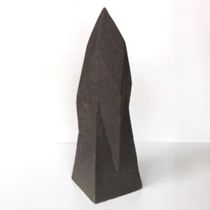 Brutalist Ceramic Monolith - Handmade Sculpture - brutalistisch keramisch monoliet sculptuur (foto 14)