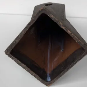 Brutalist Ceramic Monolith - Handmade Sculpture - brutalistisch keramisch monoliet sculptuur (foto 9)