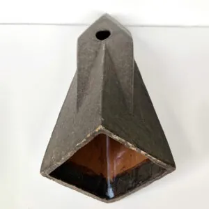 Brutalist Ceramic Monolith - Handmade Sculpture - brutalistisch keramisch monoliet sculptuur (foto 12)