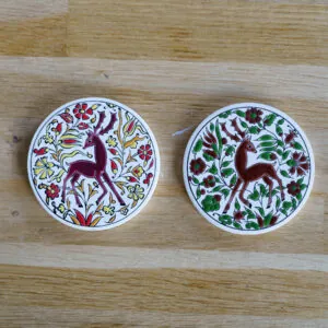 Greek Ceramic Coaster Set – Niarchos & Pandora Rhodes - Griekse keramische onderzetters (foto 10)