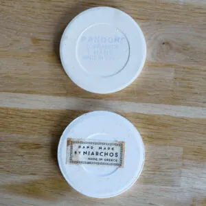 Greek Ceramic Coaster Set – Niarchos & Pandora Rhodes - Griekse keramische onderzetters (foto 11)