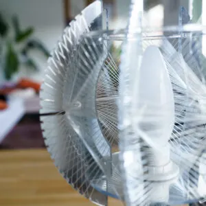 Globo Pollux String Art Table Lamp – Paul Secon Style - string art tafellamp, Space Age (foto 10)
