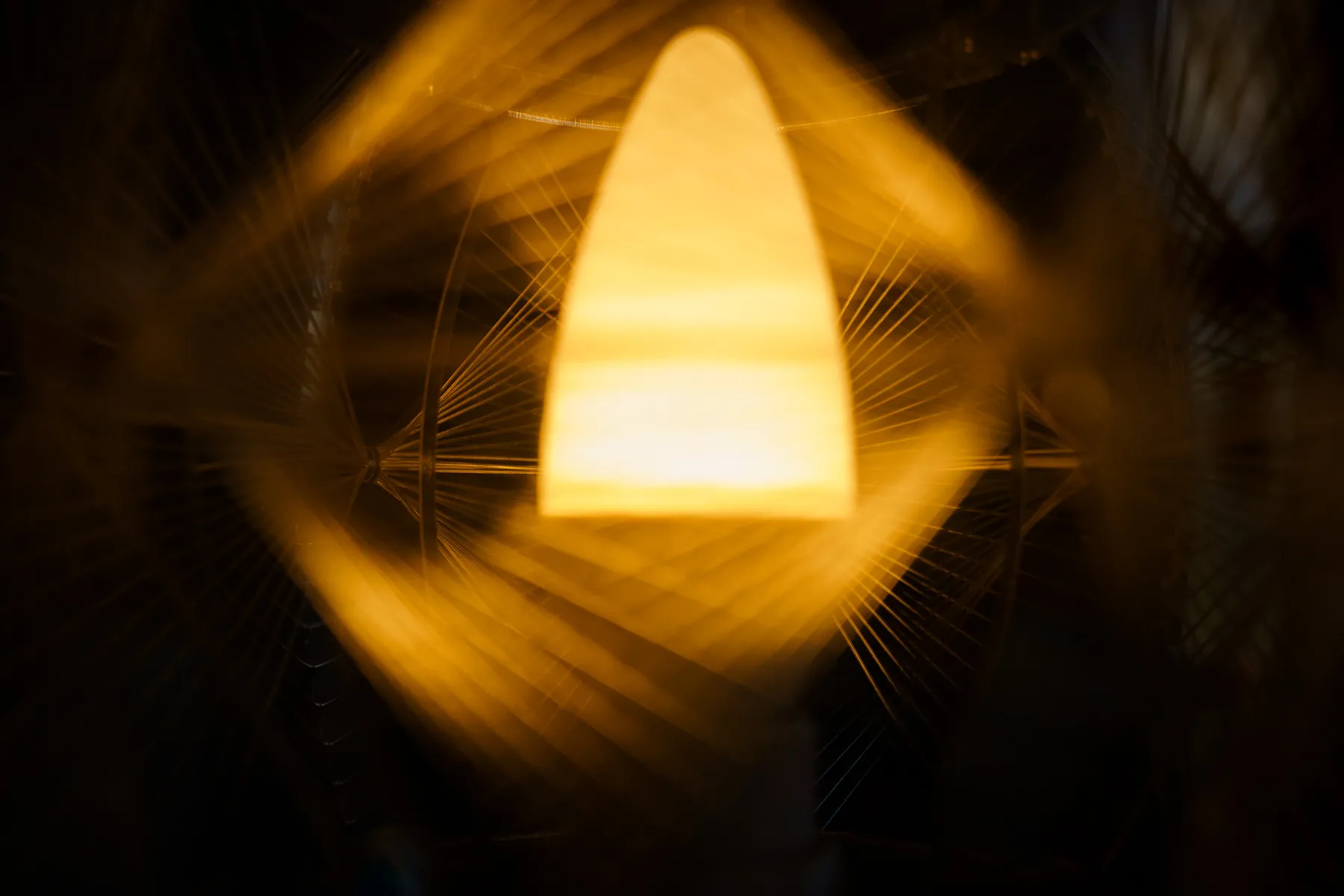 Globo Pollux String Art Table Lamp – Paul Secon Style - string art tafellamp, Space Age (foto 20)