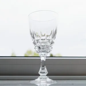 Cristal d’Arques Pompadour Wine Glasses – Set of 5 - kristallen wijnglazen set van 5 (foto 2)