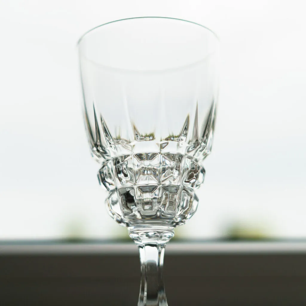 Cristal d’Arques Pompadour Wine Glasses – Set of 5 - kristallen wijnglazen set van 5 (foto 8)
