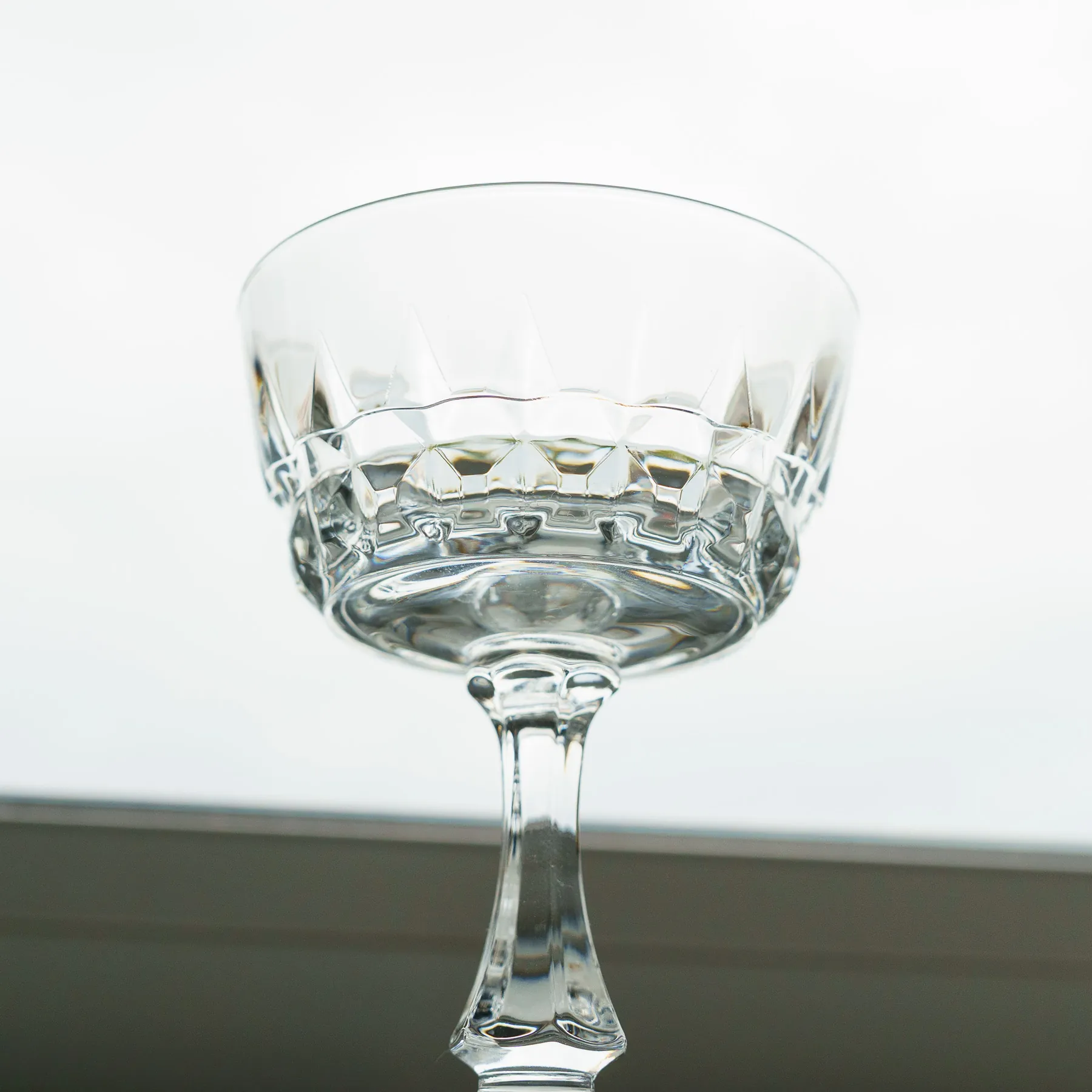 Cristal d’Arques Pompadour Liqueur Glasses – Set of 6 - kristallen likeurglazen set van 6 (foto 4)