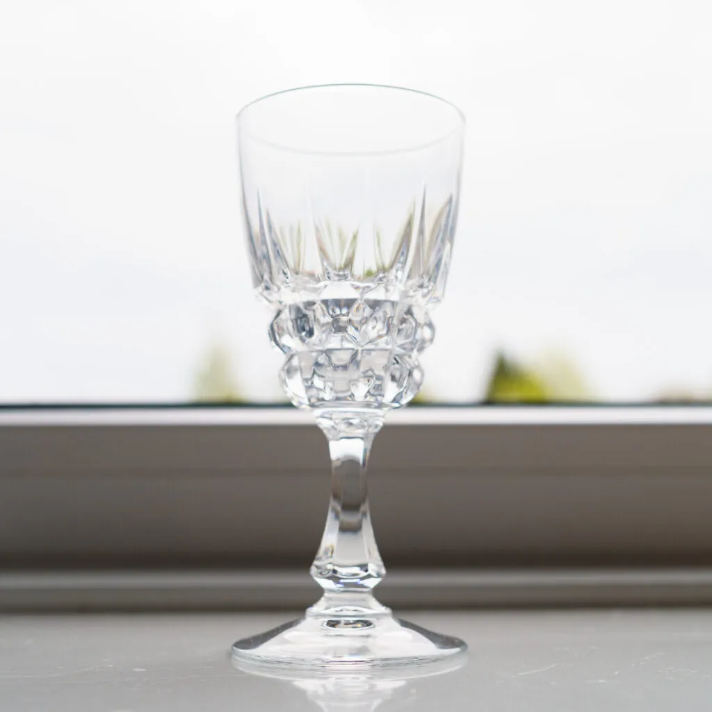 Cristal d’Arques Pompadour Wine Glasses – Set of 6 - kristallen wijnglazen set van 6 (foto 4)