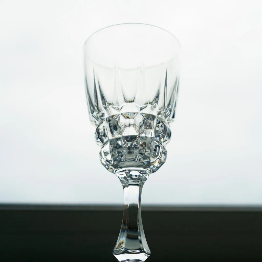 Cristal d’Arques Pompadour Wine Glasses – Set of 6 - kristallen wijnglazen set van 6 (foto 9)